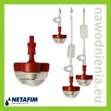 Mikrozraszacz Spinnet 120 / 070 FLT SD Netafim (czerwony z szarym wirnikiem)