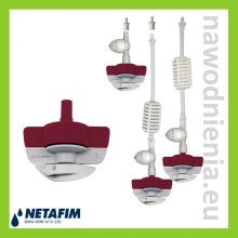 Mikrozraszacz Spinnet 120l / h FLT Netafim (czerwony z szarym wirnikiem)