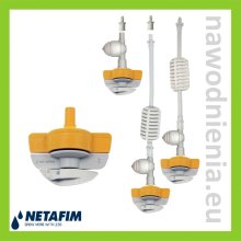 Mikrozraszacz Spinnet 200l / h FLT Netafim (żółty z szarym wirnikiem)