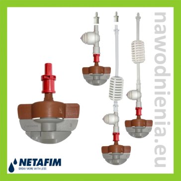 Mikrozraszacz Spinnet 160/070 SD FLT Netafim (brązowy z szarym wirnikiem)