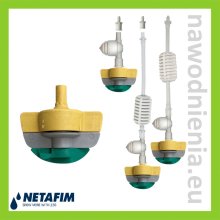 Mikrozraszacz Spinnet 200l / h LR Netafim (żółty z zielonym wirnikiem)