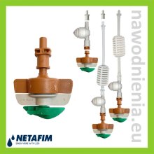 Mikrozraszacz Spinnet 160 / 090 SD LR Netafim (brązowy z zielonym wirnikiem)