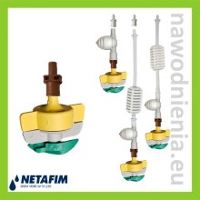 Mikrozraszacz Spinnet 200 / 090 SD LR Netafim (żółty z zielonym wirnikiem)