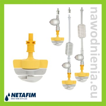 Mikrozraszacz Spinnet 200/120 SD FLT Netafim (żółty z szarym wirnikiem)