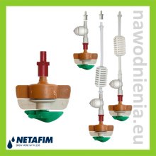 Mikrozraszacz Spinnet 160 / 070 SD LR Netafim (brązowy z zielonym wirnikiem)