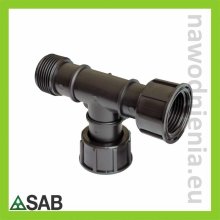 Trójnik kolektorowy SAB 1" GZxGWxGW