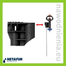 Adapter do montażu mikrozraszaczy Netafim na pręcie 8mm 