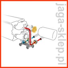 Zestaw zaworowy Jaga 103 - do ściany